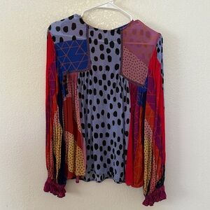 Anthropologie Bl^nk London Miranda Blouse - Medium